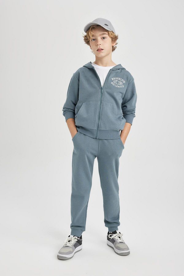 DeFacto-Boys Jogger Sweatpants - Elastic Waist B5754A824Sp 1
