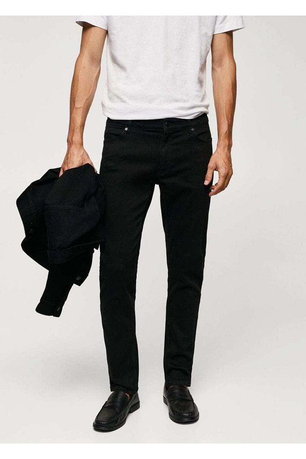 MANGO Man-Blugi Patrick slim fit ultra-moale la atingere 1