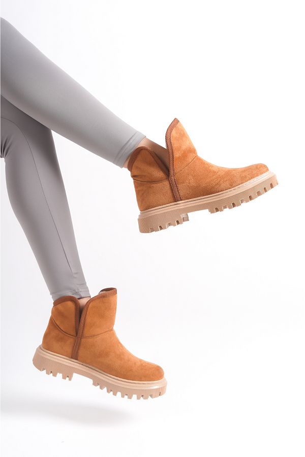 Larina faux fur heeled boots new arrivals
