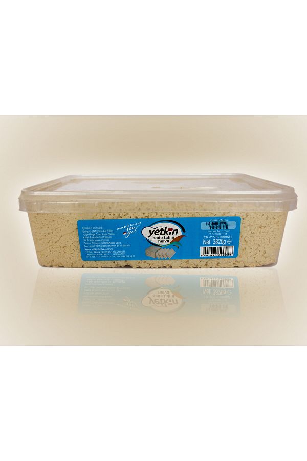 Yetkin-4000 g Plain Tahini Halva Without Additives 1