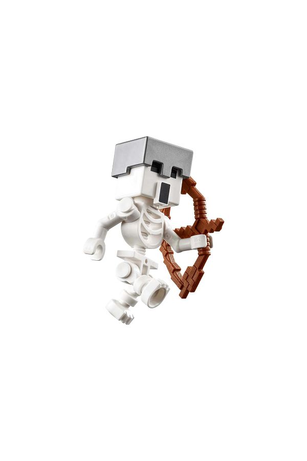 LEGO Minecraft Skeleton with Gray helmet Original Mini Figure Trendyol