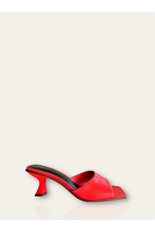 MANGO Mules Orange Stiletto Heels Trendyol