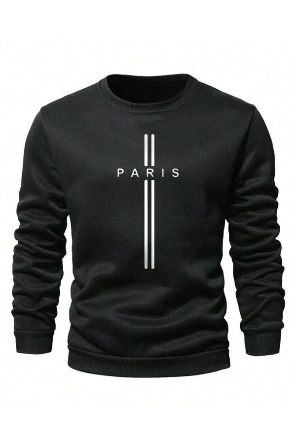 Odin Avis Unisex PARIS Printed Sweatshirt Trendyol