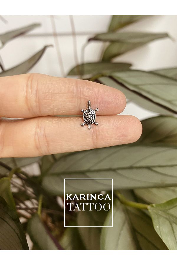 Kar nca Piercing Turtle Ear Cartilage Earring Forward Helix Conch Lip Labret Tragus Piercing Trendyol