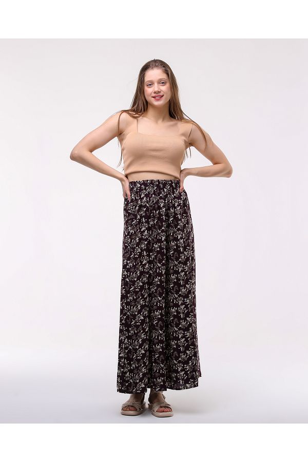 Flower fabric skirt online