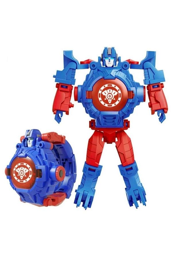 admay-Optimus Prime Projection Clock 3d Led Clock Reflects 24 Different Characters on the Wall 1