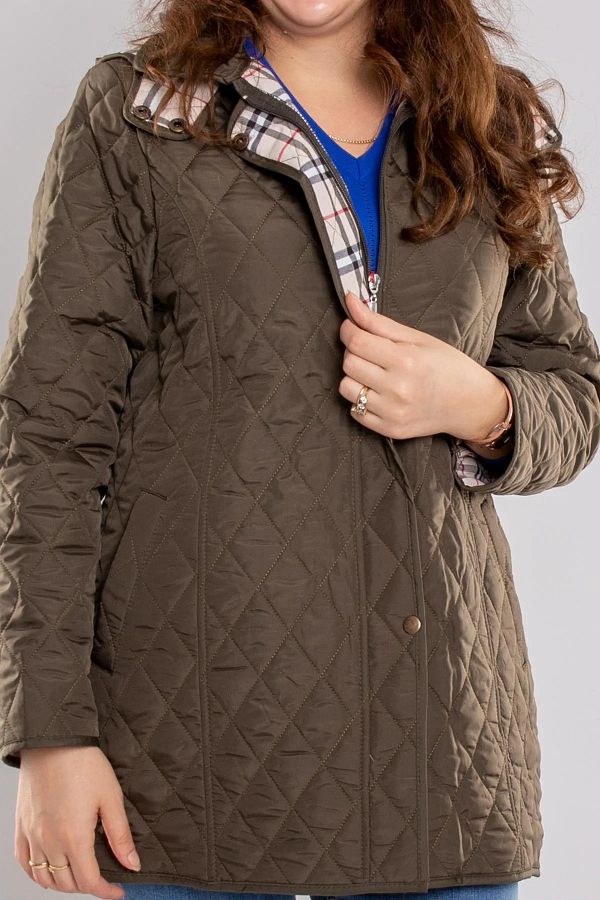 Water resistant quilted coat hot sale