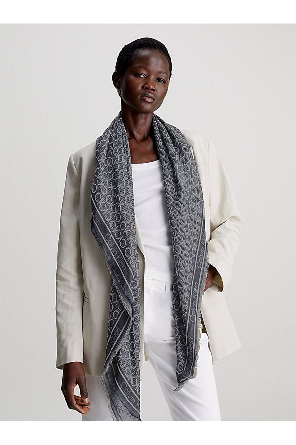 Calvin Klein Scarf Black Trendyol