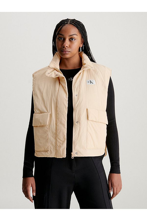 Calvin Klein Vest Khaki Relaxed Trendyol