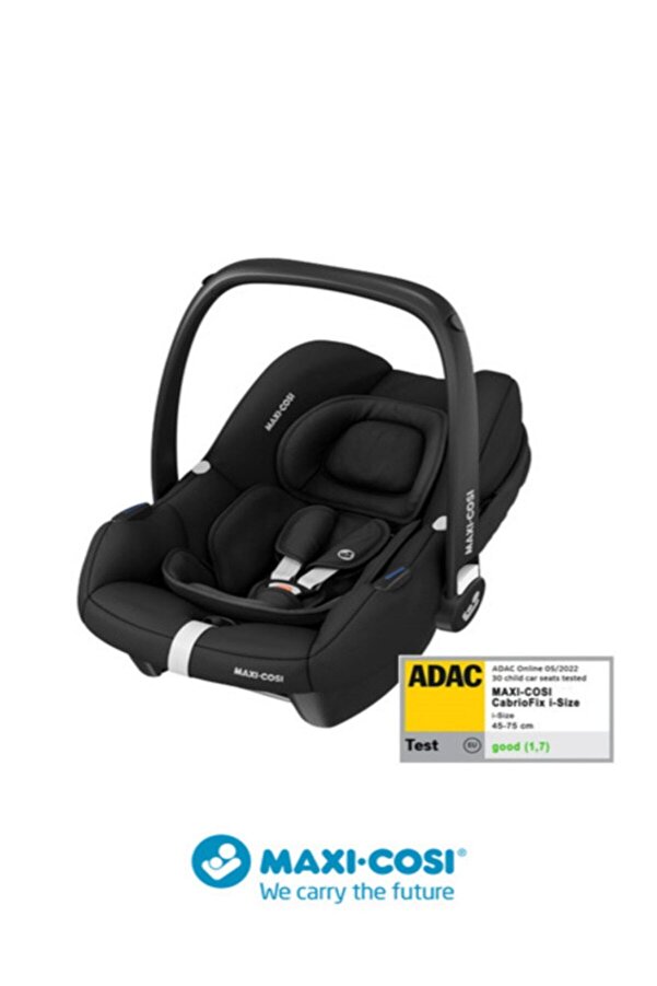 Maxi-Cosi Cabrio Fix I-size Adac'lı Bebek Oto Koltuğu Ve Ana Kucağı 0-13 Kg Essential Black