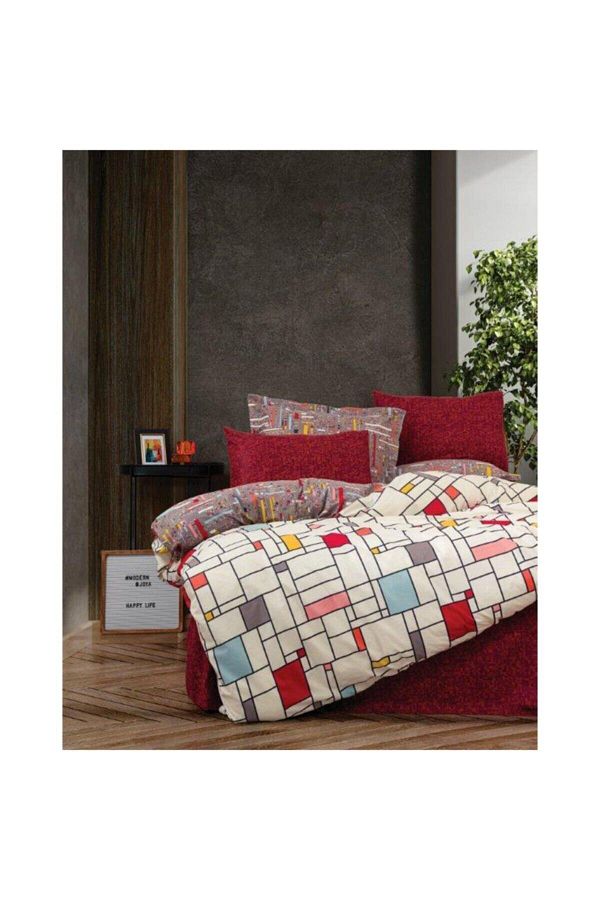 Cotton Box-Modern Ranforce Single Duvet Cover 1