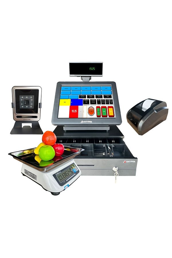 Microser-M34 Barcode System Cas Brand Scale Ready 20bin Product Installed Easy to Educate, Guaranteed System 1