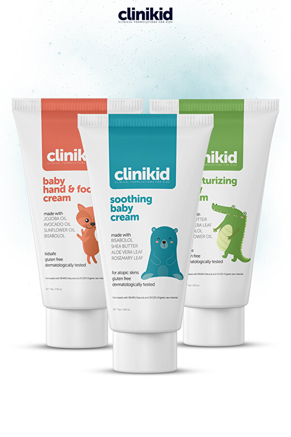 Clinikid Kuru Cilt Özel Bakım Seti