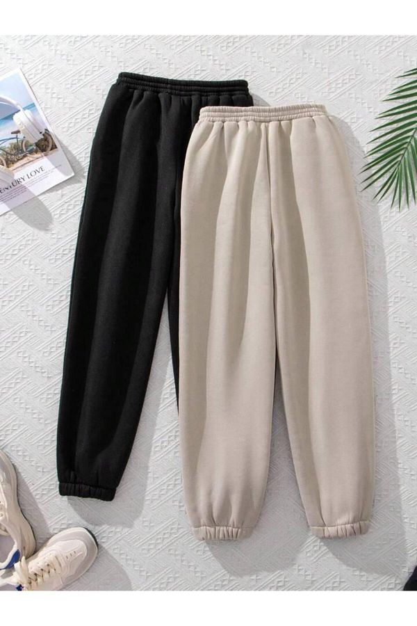 FAVOR ST Sweatpants Bottom Clothing Sports Sweatpants with Ribbed Waist and Elastic Legs Trendyol