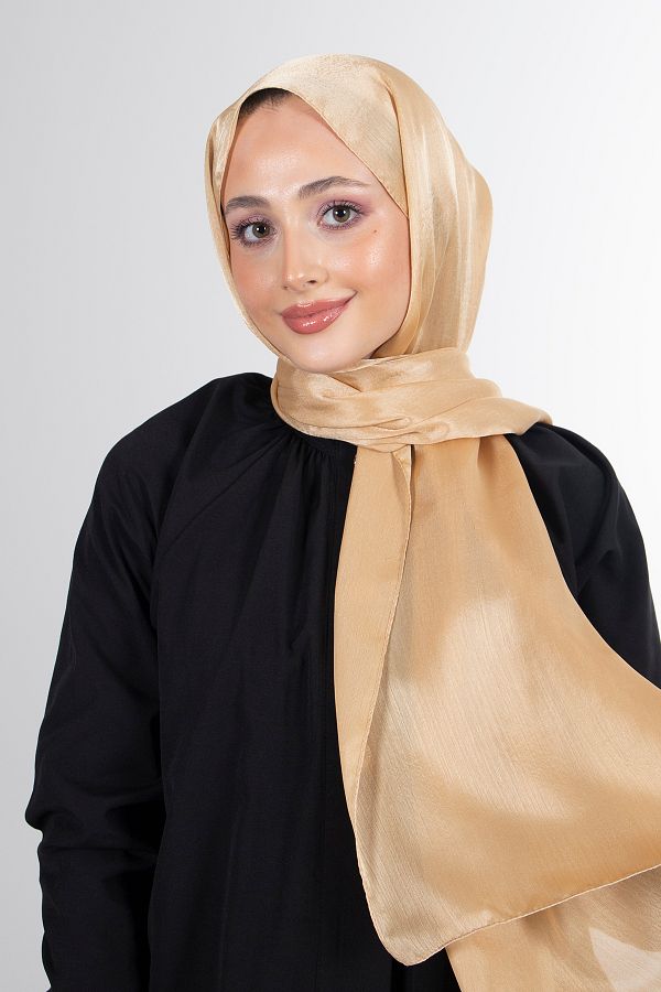 HAREM SCARF-Gold Janjan Shawl 1