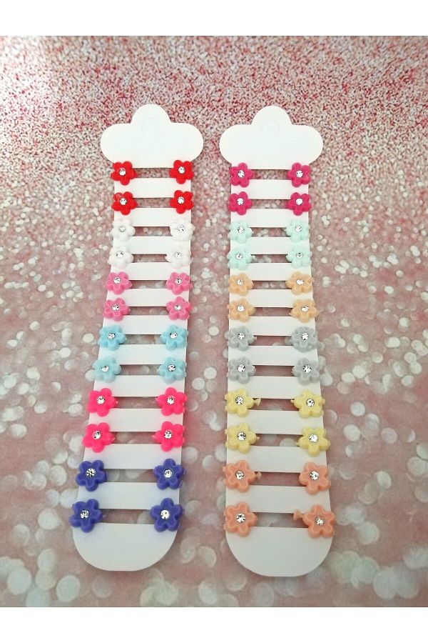 GÜLPEŞE-48 Pieces 12 Colors Hair Braid Ornament Hair Beads 1