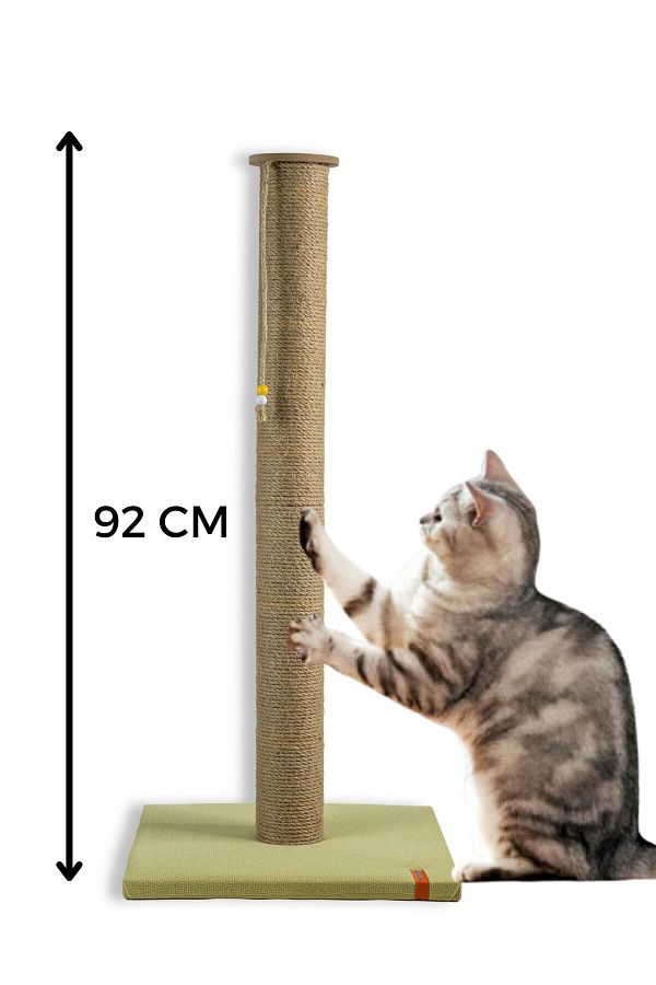 PUGALO-90 cm Large Cat Scratching Board Long Scratching Board with Catnip 1