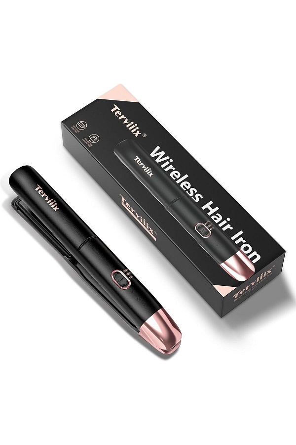 Terviiix Portable Wireless Hair Straightener Mini Flat Iron for Travel Trendyol
