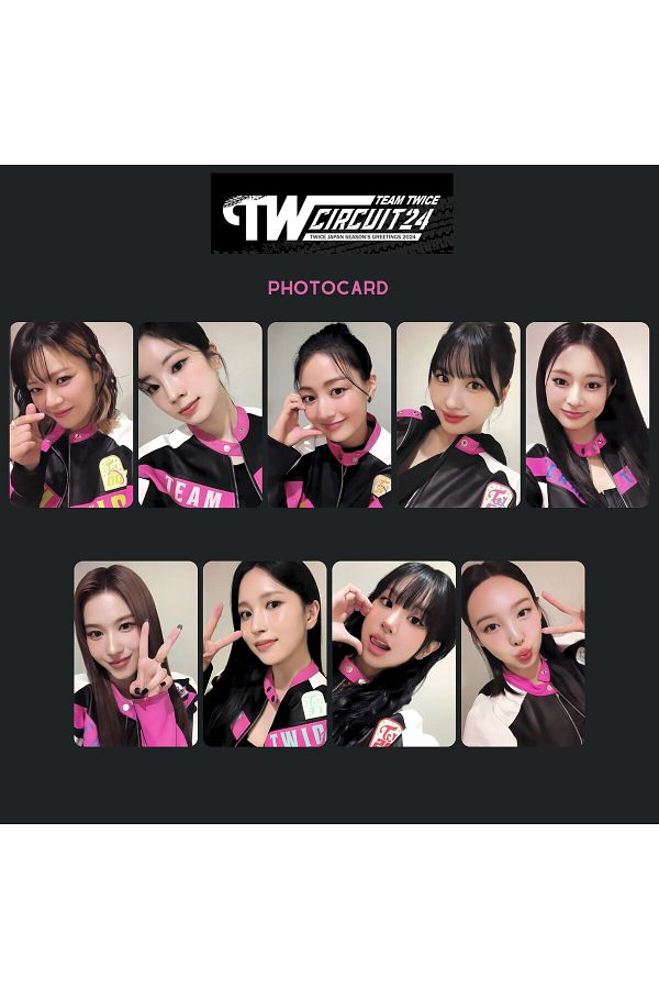 Kpop Dünyasi-TWICE '' Team Twice Circuit 24 Japan SG 2024 '' Σετ υπολογιστή 2 1