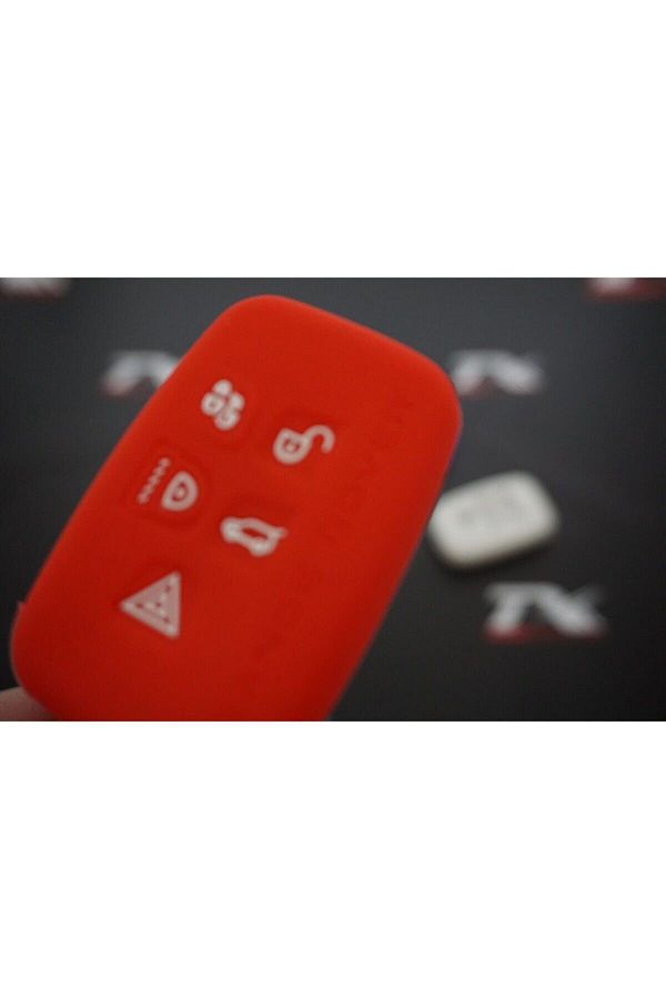 Land Rover-Dk Tuning Range Rover Logo 5 Button 1st Quality Silicone Key Case 1