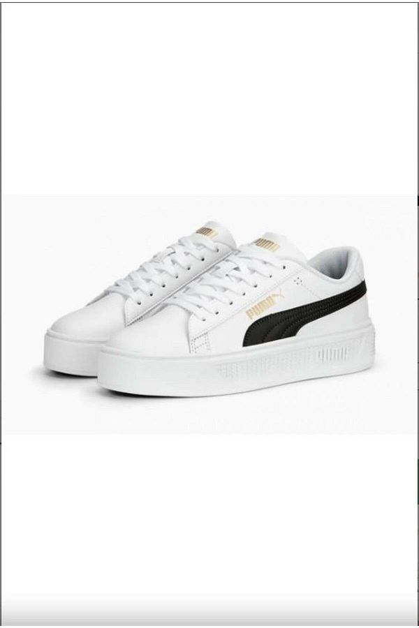 Puma platform white gold hotsell