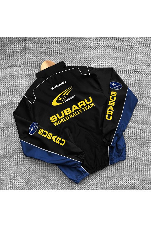 Subaru unisex windbreaker Trendyol