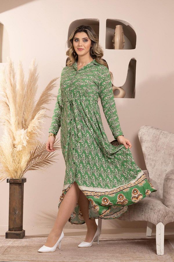 Ethnic shirt dress deals