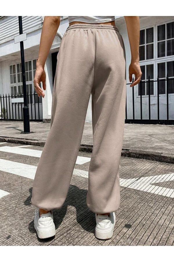 Ribbed bottom sweatpants on sale