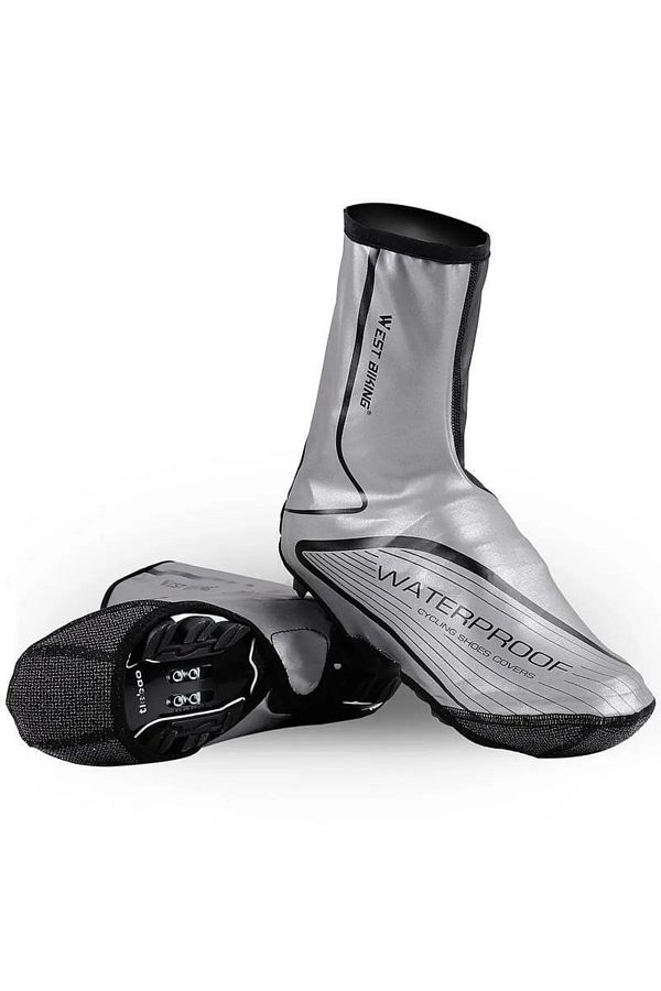 Bike And Art Forte Gt Waterproof Cycling Shoe Cover Full Reflective Trendyol