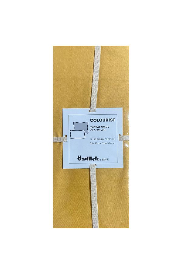 Özdilek-Colourist 2-Piece Pillowcase Gold 1