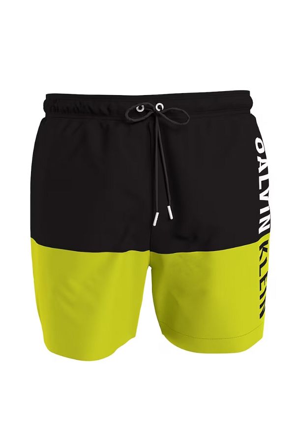 Calvin klein swim shorts yellow deals