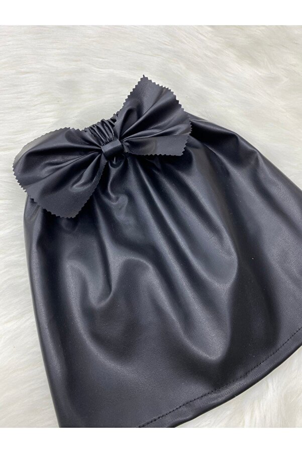 ŞAPKAKİDS Deri Etek