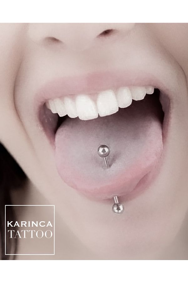 Big tongue piercing 2025