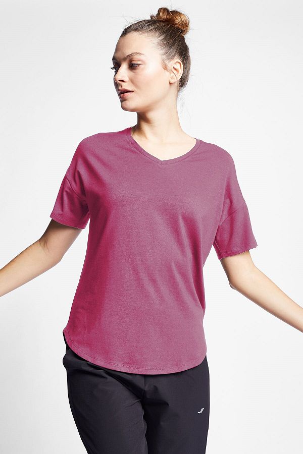Lescon-Tricou cu mânecă scurtă pentru femei 24s-2215-24b 1
