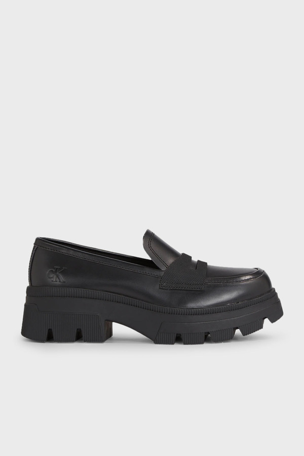 Calvin Klein-Кожени мокасини на платформа - модел обувки YW0YW011200GT 1