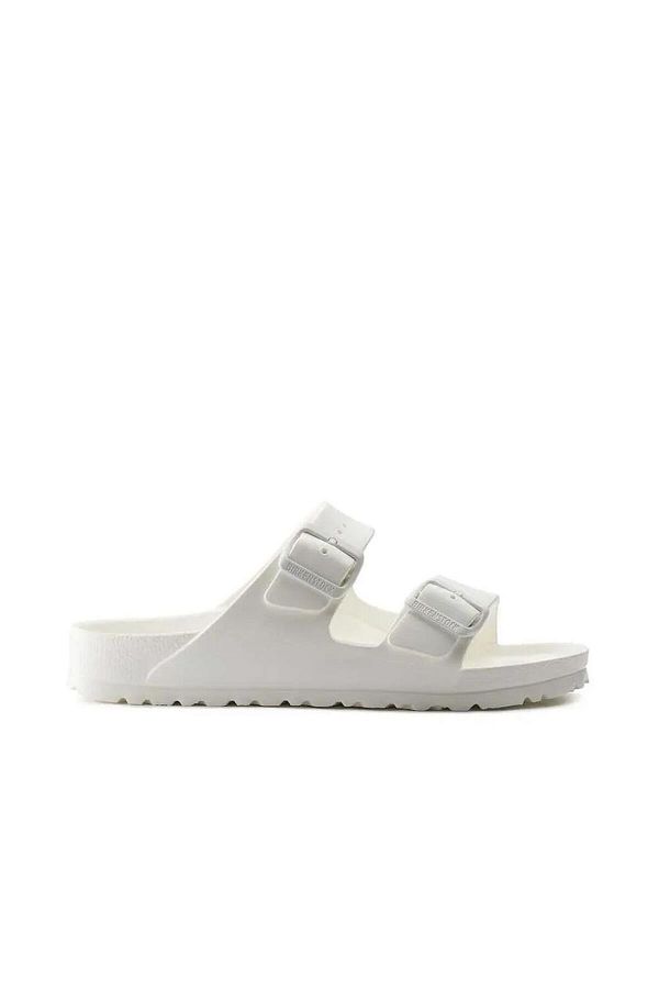 Birkenstock slippers best sale white