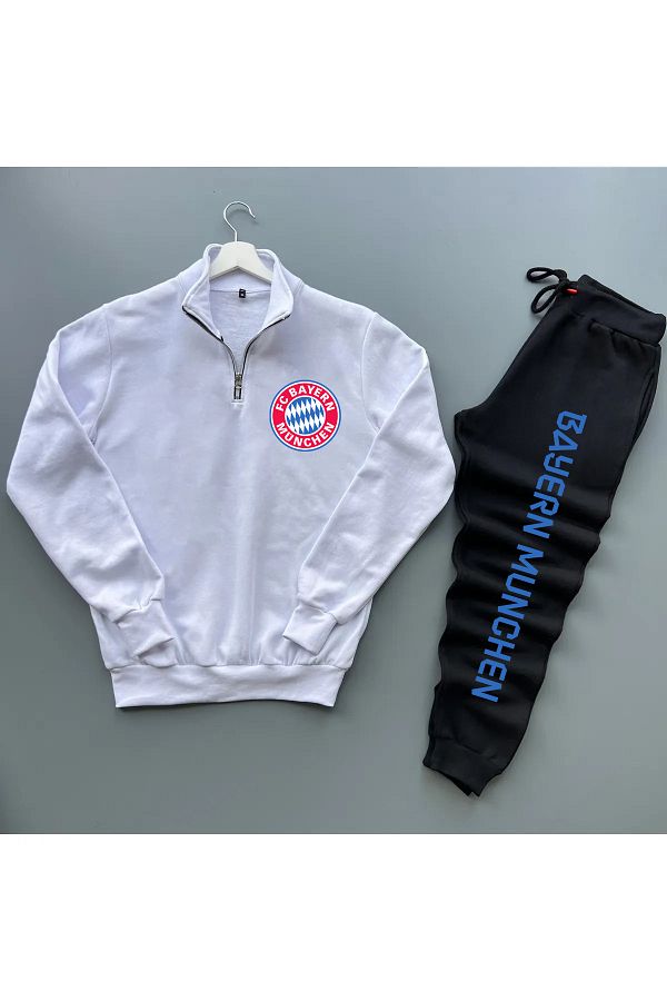 Pisa Art FC Bayern Munchen Bayern Munich Tracksuit Set Sweatshirt sweatpants Trendyol