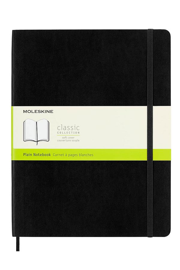 Moleskine-Classic Collection Notepad XL 19x25cm Soft Cover Unlined 192 Sheets 1