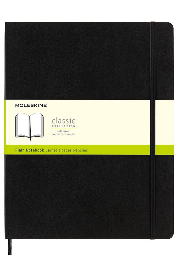 Moleskine-Classic Collection Notepad XXL 21,59x27,94cm Soft Cover Unlined Concept Notebook 1