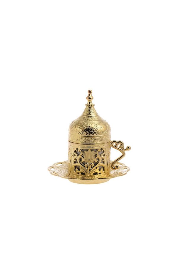 BAZAAR 4-Ottoman Motif Detailed Coffee Cup 1