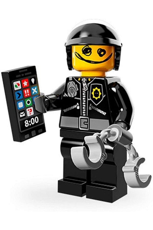 LEGO-Minifigure - Lego Movie Series 1 - 71004 - 7 Good Cop Bad Cop 1