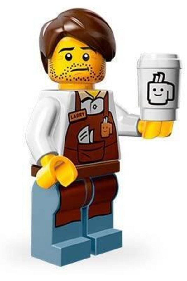 LEGO-Minifigure Movie Series 1 Larry The Barista 71004 1