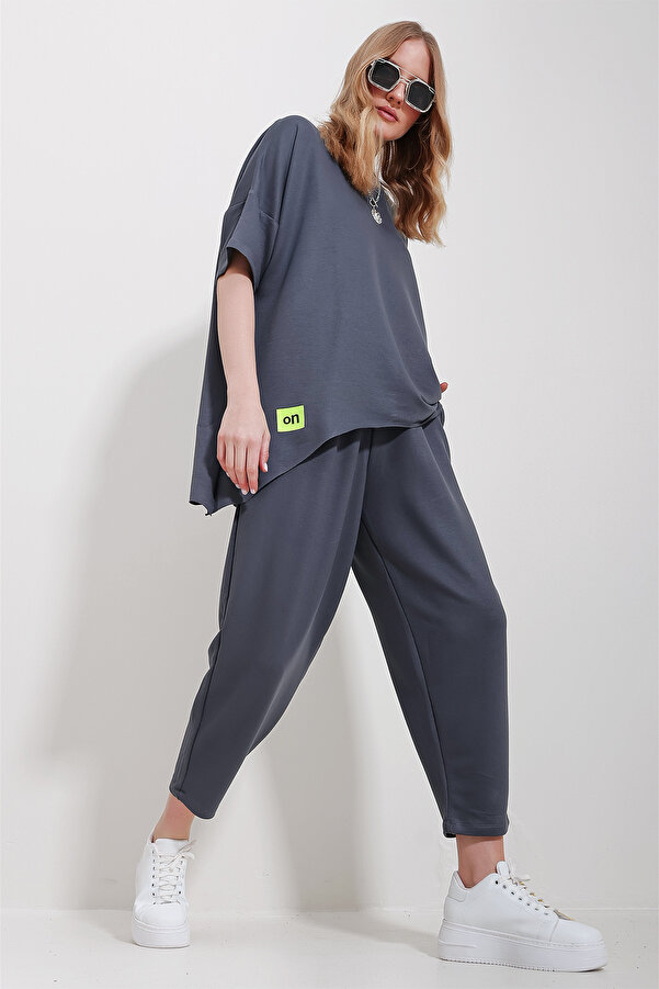 5110244 Anthracite Crew Neck Jumper
