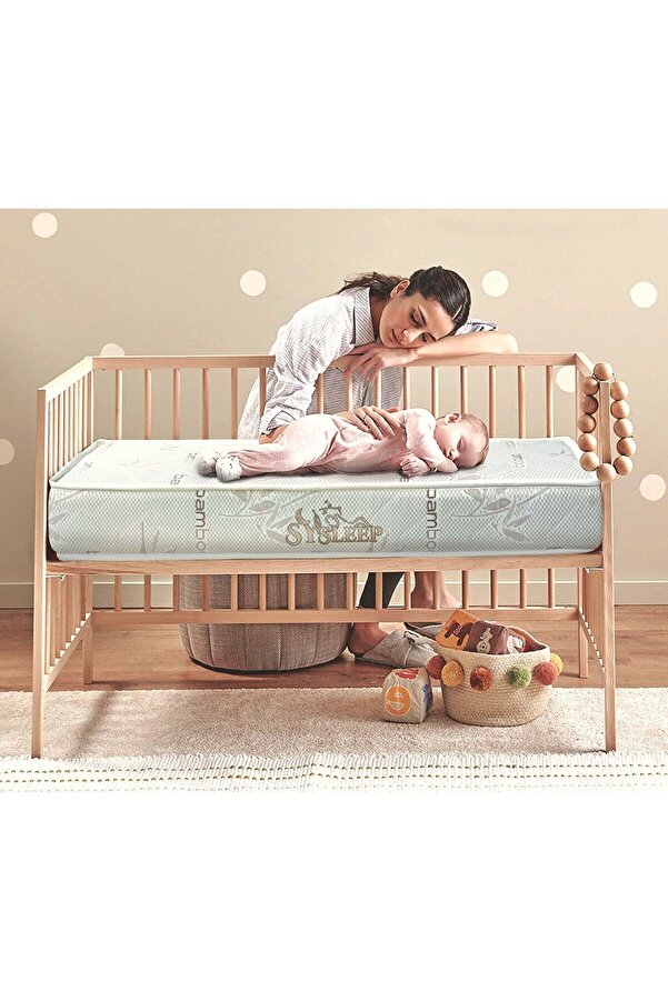 sysleep Ortopedik Yaylı Bebek Ve Çocuk Yatak, Beşik Yatağı, Park Yatak