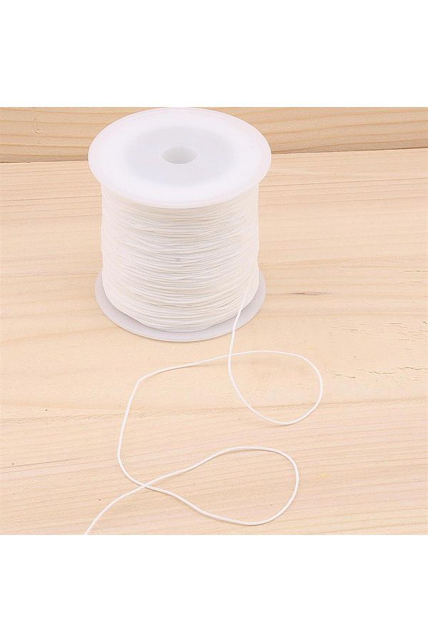 Numaca-Parachute String 100 Meters Spool Knitting Bracelet Macrame String 0.8 Mm Thick Quality Sturdy Non-Breakable 1
