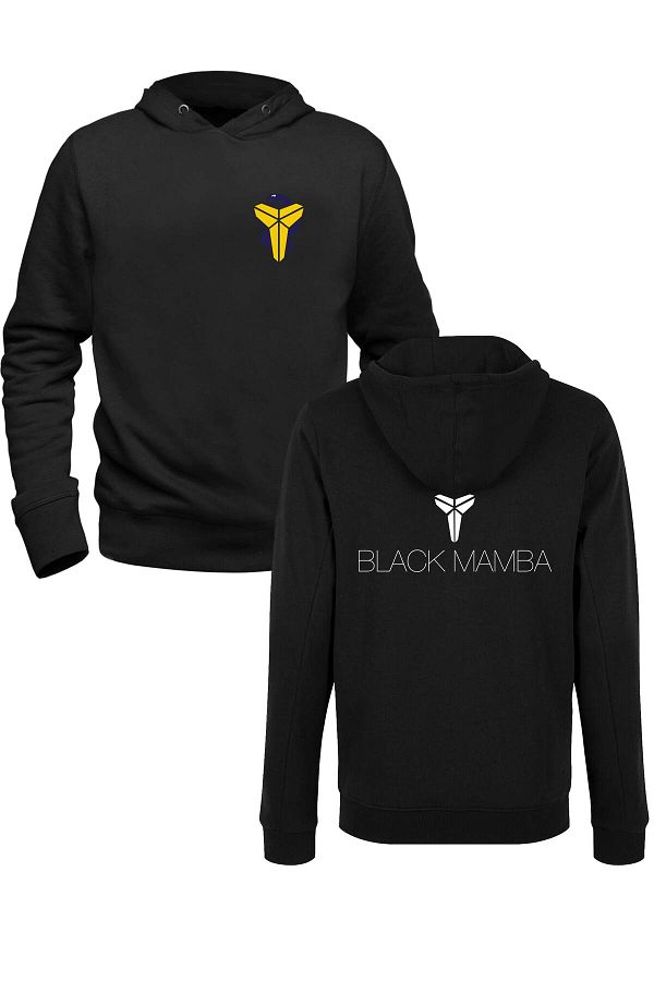 Alfa Tshirt Legendary Mamba Illustrated Digital Printed Design Black Front Back Children s Printed Sweatshirt Trendyol