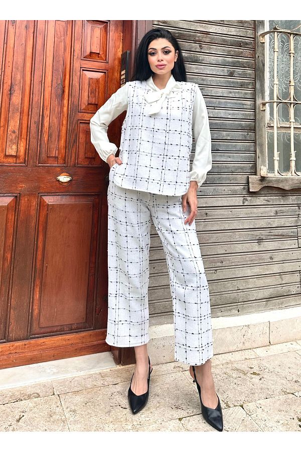 Tweed vest and pants discount