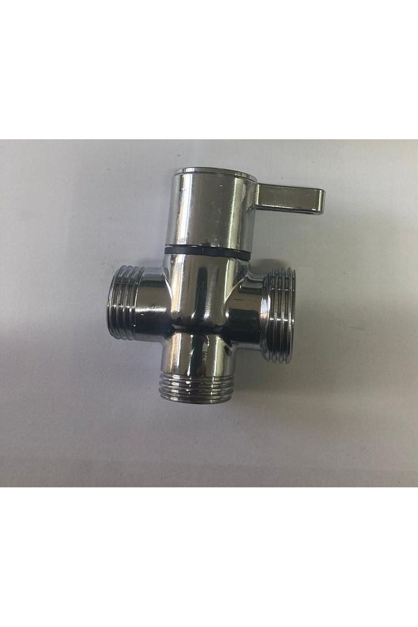HMS-Bathroom Robot Shower Set Diverter Intermediate Faucet 1/2-1/2-3/4 1
