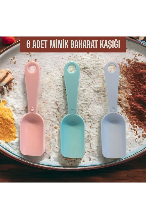 Dore Voir-6 Tiny Spice Spoons 1