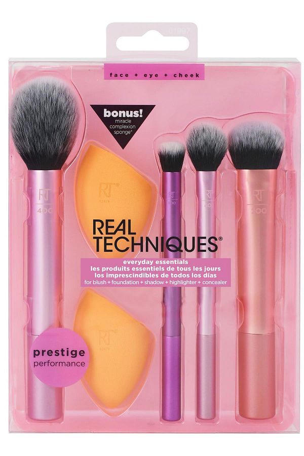 Real Techniques-Σετ πινέλου μακιγιάζ Everyday Essentials 1